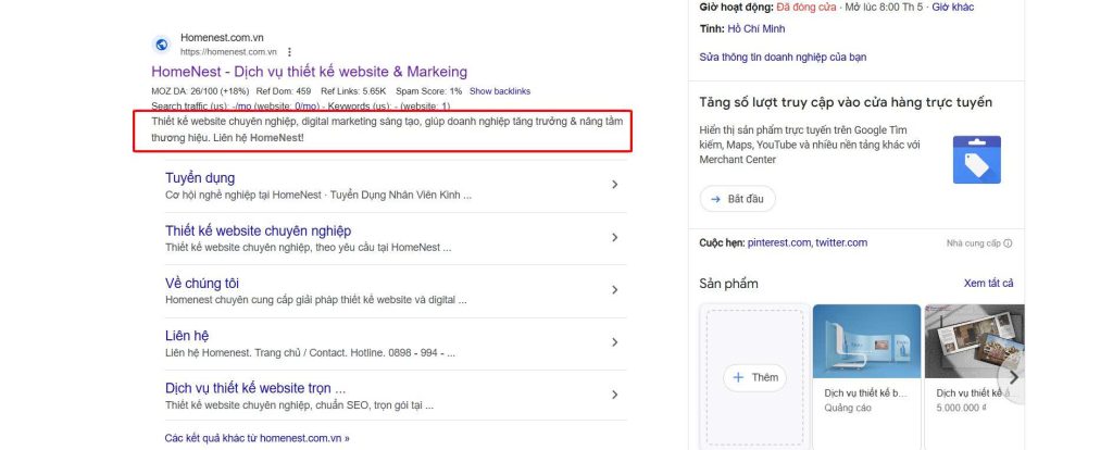 SEO Onpage là gì? 34+ Checklist và Cách tối ưu Onpage 13 Tối ưu meta description