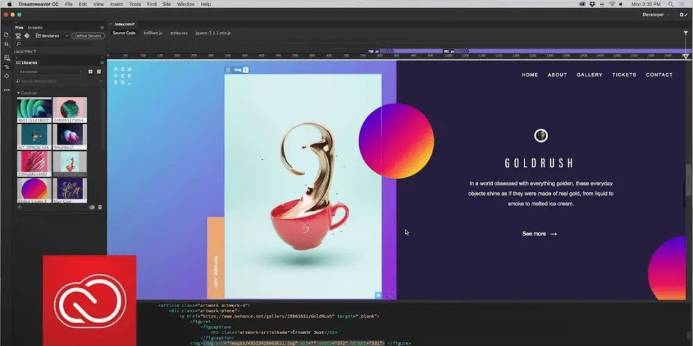 Dreamweaver-giao-dien