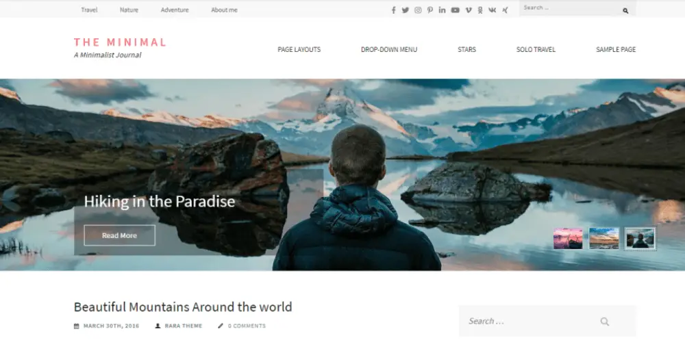 Theme blog wordpress chuyên nghiệp, chuẩn seo
