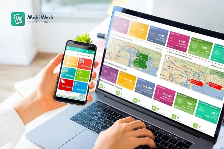 Top 5 Phần Mềm Quản Lý Phân Phối Hiệu Quả Nhất Hiện Nay 3 Phần mềm mobiwork dms