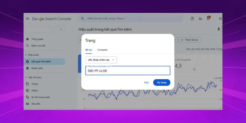 Hướng dẫn cách xem thứ hạng của từ khóa bằng google search console