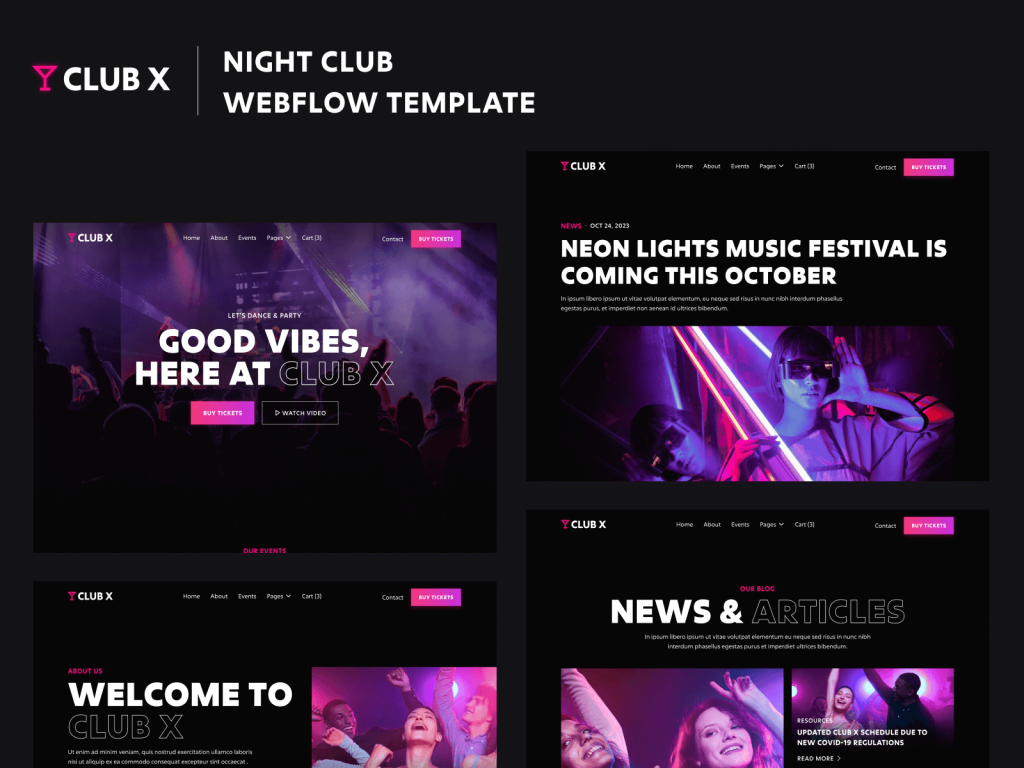 Thiết kế website quán bar