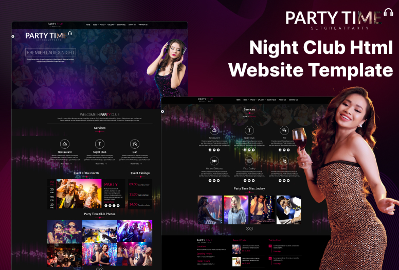 Thiết kế website quán bar