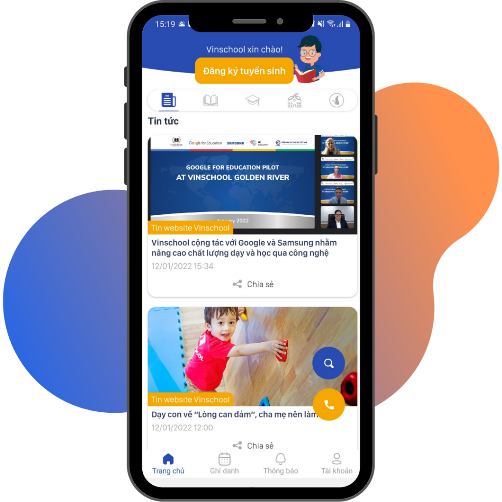 Thiết kế app giáo dục