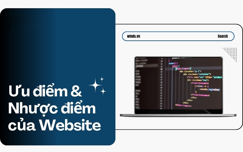 Ưu và nhược điểm của website