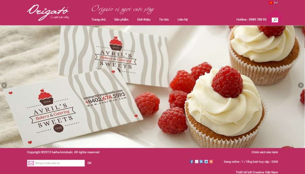 Thiết kế website bán bánh kẹo chuyên nghiệp – Chuẩn SEO, dễ lên top Google 6 Thiết kế website bán bánh kẹo