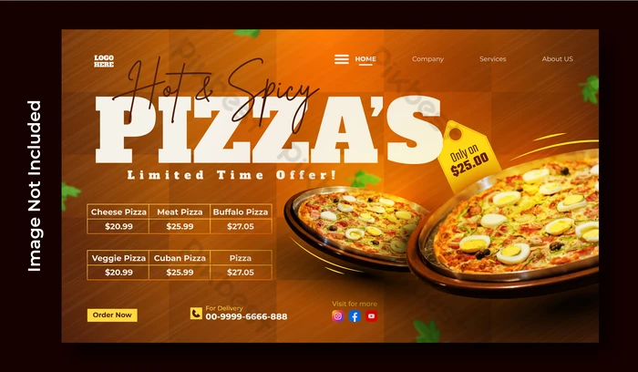 Thiết kế website bán bánh pizza
