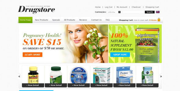 Thiết kế website bán thực phẩm chức năng