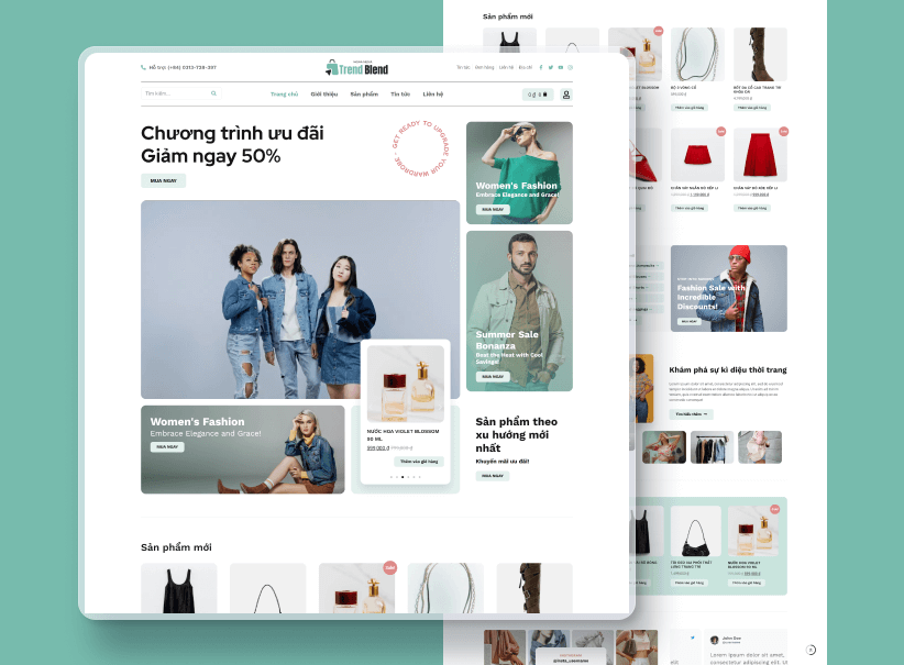 Thiết kế website dịch vụ vệ sinh chuyên nghiệp