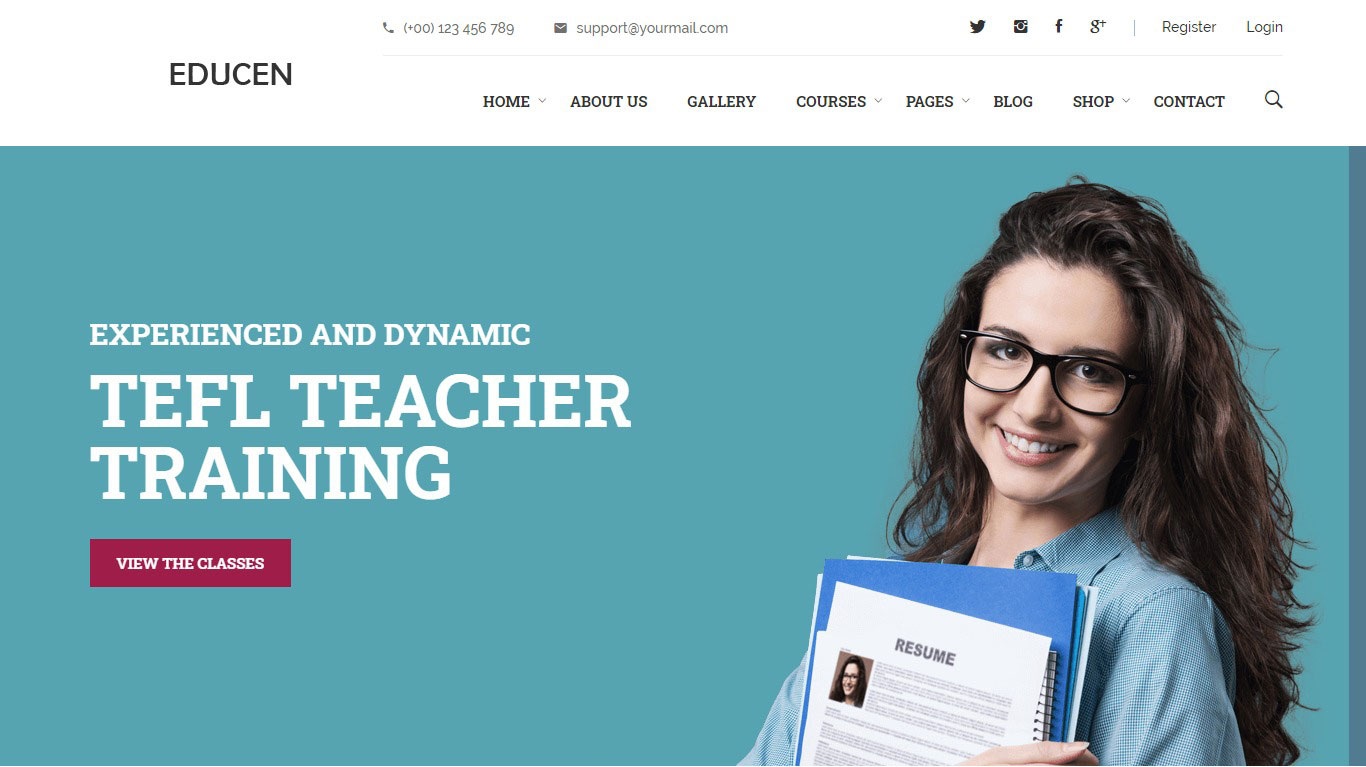 Thiết kế website cho trung tâm tiếng anh