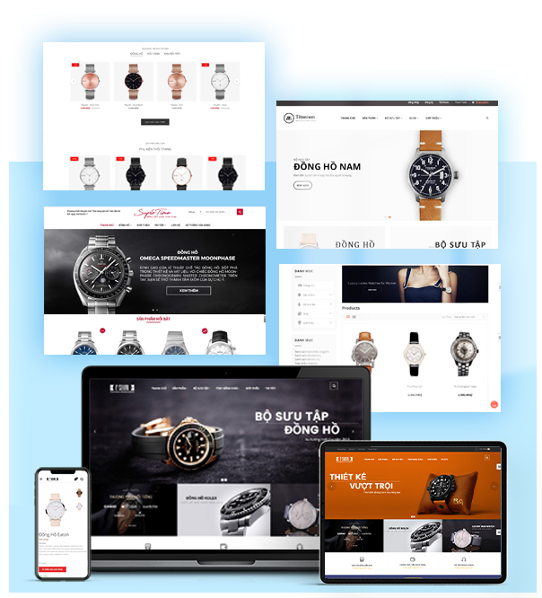 Thiết kế web bán đồng hồ