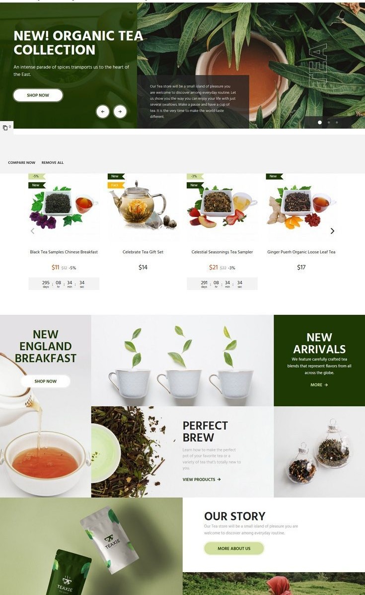 Thiết kế website bán chè thái nguyên đẹp, chuyên nghiệp