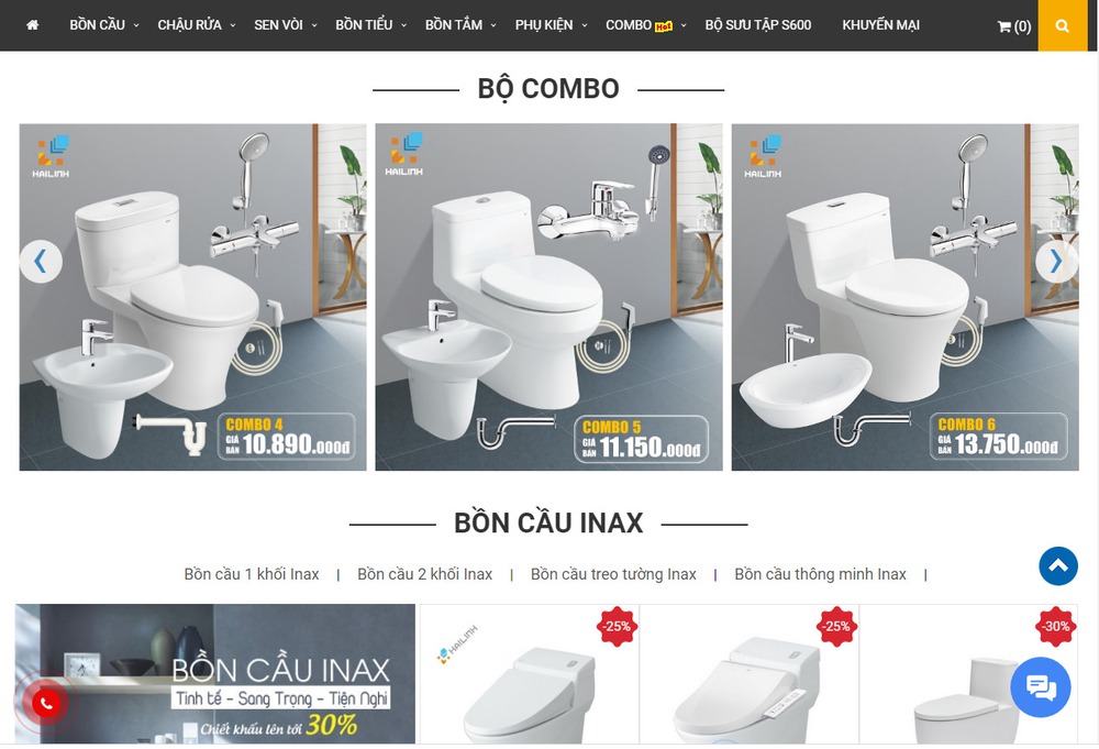 Thiết Kế Website Thiết Bị Vệ Sinh Phòng Tắm Cao Cấp – Thu Hút Khách Hàng 5 Thiết kế website kinh doanh thiết bị nhà tắm
