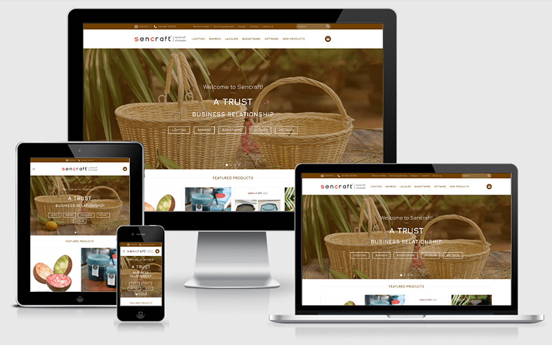 Thiết kế website thủ công mỹ nghệ