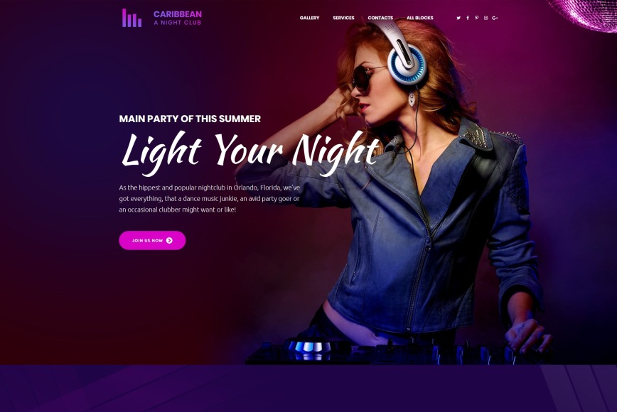 Thiết kế website quán bar