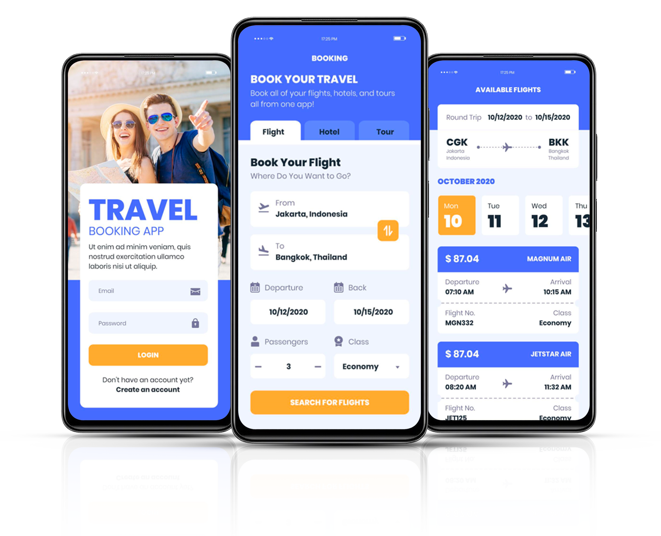 Thiết kế app du lịch