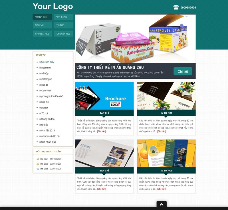 Thiết kế website in ấn chuyên nghiệp, giá rẻ, chuẩn SEO 4 Thiết kế website in ấn chuyên nghiệp, giá rẻ, chuẩn seo