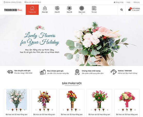 Vì sao cửa hàng hoa nên sở hữu một website bán hoa chuyên nghiệp? Trong thời đại số, thói quen mua sắm của khách hàng đã thay đổi rõ rệt. Thay vì đến trực tiếp cửa hàng, nhiều người có xu hướng tìm kiếm và đặt mua hoa online thông qua website hoặc điện thoại. Chính vì vậy, một website bán hoa được thiết kế bài bản sẽ trở thành công cụ không thể thiếu để gia tăng doanh thu và mở rộng thị trường. Website không chỉ giúp bạn trưng bày các mẫu hoa đẹp mắt, cập nhật giá cả, dịch vụ giao hoa tận nơi mà còn đóng vai trò như một cửa hàng trực tuyến hoạt động 24/7, tiếp cận hàng trăm, hàng ngàn khách hàng tiềm năng mỗi ngày. Thiet-ke-website-ban-hoa-tuoi-1(1)