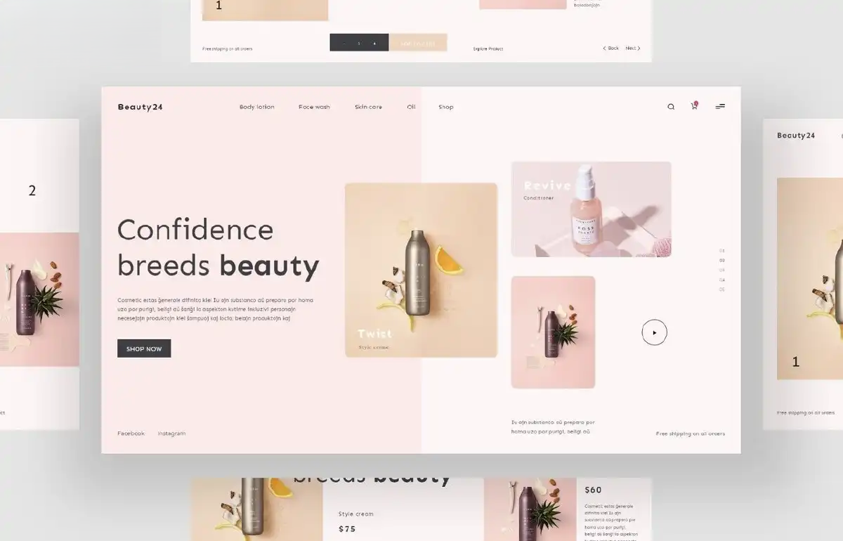 Thiết Kế Website Mỹ Phẩm Chuyên Nghiệp: Tăng Doanh Thu 2 Thiết kế website mỹ phẩm chuẩn seo, giúp tăng khả năng hiển thị trên công cụ tìm kiếm google