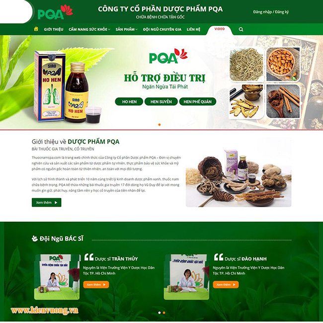 Thiet-ke-website-nha-thuoc-chuyen-nghiep