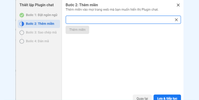 Tích Hợp Chat Facebook Vào Website – Hướng Dẫn Đơn Giản, Ai Cũng Làm Được 7 Thêm tên miền