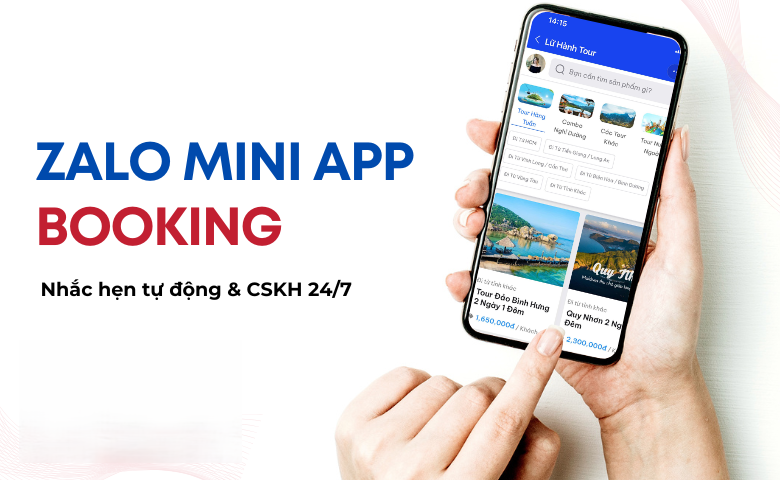Zalo Mini App Booking – Giải Pháp Số Hóa Toàn Diện Cho Ngành Du Lịch Cùng HomeNest 2 Mini zalo app booking hỗ trợ hoạt động kinh doanh bán hàng