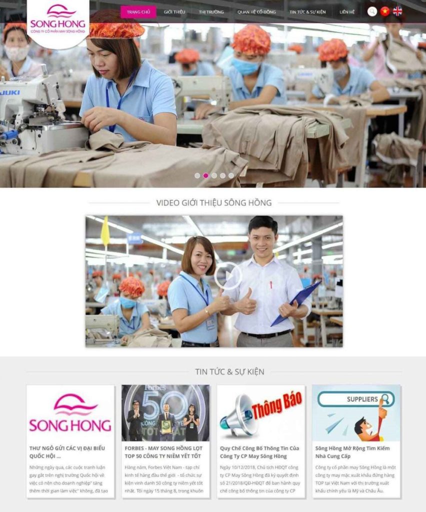 Thiết kế website công ty dệt may chuyên nghiệp – uy tín, chất lượng 6 Mau-thiet-ke-web-det-may-dep