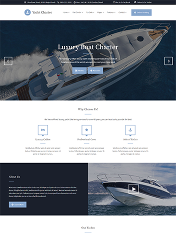Thiết kế website bán và cho thuê du thuyền hiện đại, chuyên nghiệp chuẩn SEO 5 Thiết kế website bán và cho thuê du thuyền