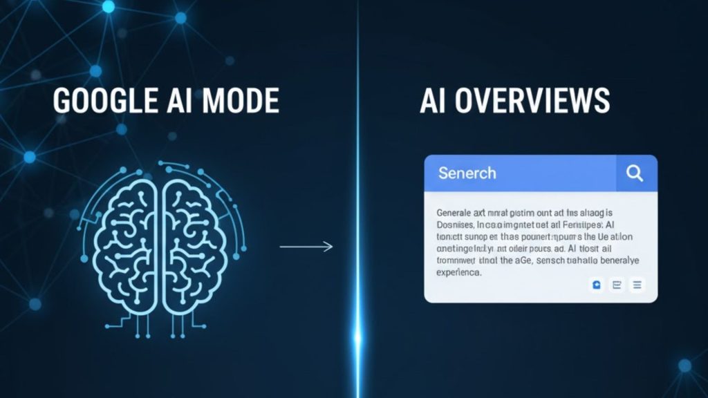 Google AI Mode là gì? Cách hoạt động và điểm khác biệt so với tìm kiếm truyền thống 20 So sanh google ai mode voi ai overviews