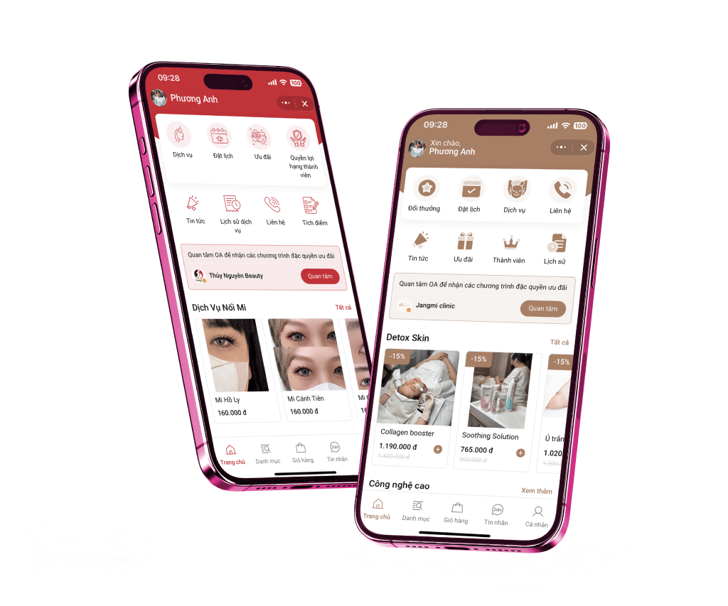 Zalo Mini App trong Ngành Spa: Quản Lý Sổ Liệu Trình và Đặt Lịch Hẹn Nhanh Chóng 7 Zalo mini app spa