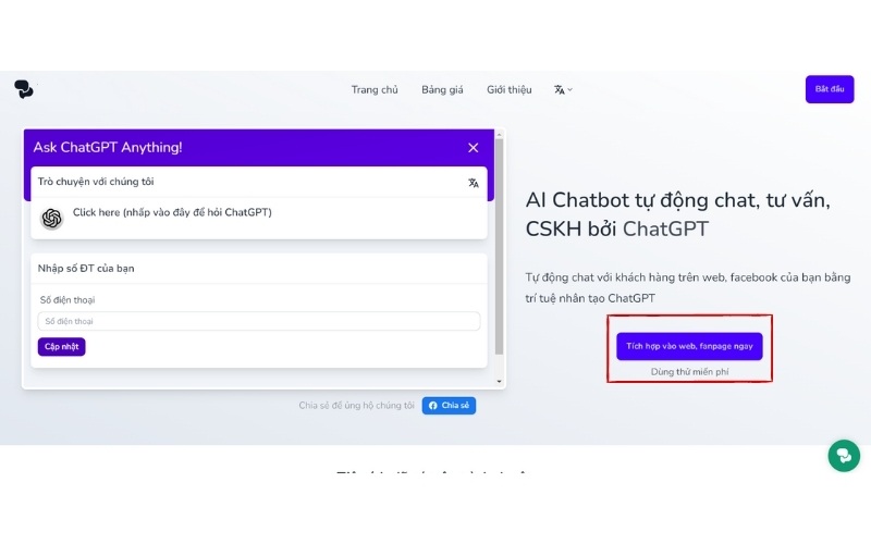 Hướng Dẫn Tích Hợp Chatbot Vào Website Để Tăng Hiệu Quả Chốt Đơn Hàng 11 Tích hợp “tự động chat” vào trang web