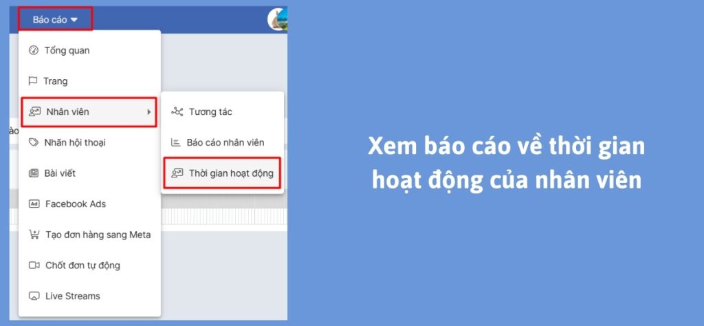 Giải pháp quản lý Zalo nhân viên hiệu quả dành cho chủ shop hiện đại 17 Có thể xem báo cáo về thời gian hoạt động của nhân viên trên phần mềm