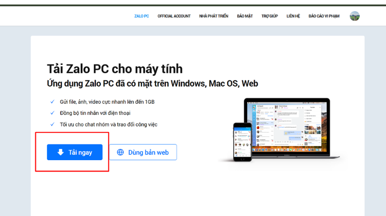 Cách Đăng Nhập 2 Zalo Trên 1 Máy Tính Cực Đơn Giản 9 Tải phần mềm zalo pc về máy