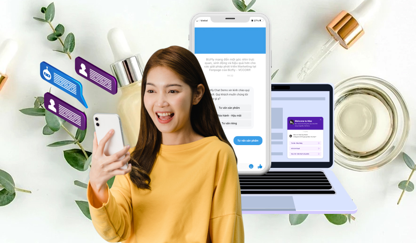 Có nên để chatbot thay thế nhân viên tư vấn? 7 Kich ban chatbot my pham 4