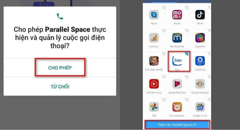 Hướng Dẫn Cách Cài 2 App Zalo trên Android Nhanh Gọn 10 Su-dung-ung-dung-parallel-space