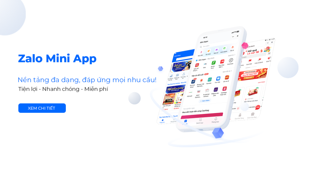 Phần mềm bán hàng Zalo tự động – Giải pháp giúp tăng đơn hàng nhanh chóng mỗi ngày 8 Zalo-mini-app