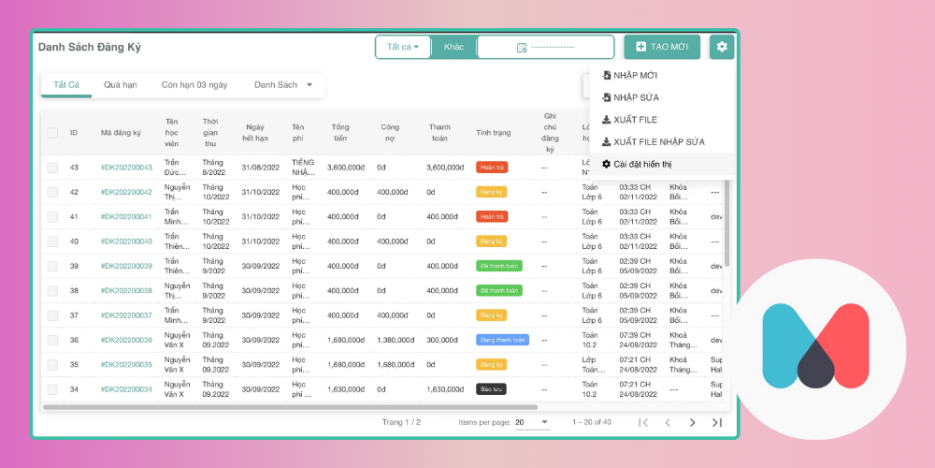 Top 10 Phần Mềm Quản Lý Tuyển Sinh Đầu Cấp Cho Trường Học 21 Ứng dụng tuyển sinh đầu cấp trực tuyến – halozend htfm