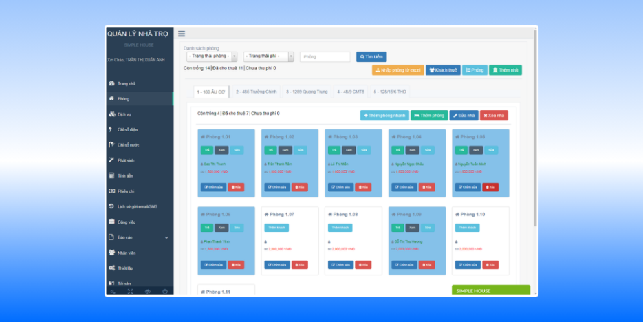 Top 15 phần mềm quản lý nhà trọ và căn hộ tốt nhất hiện nay (miễn phí + trả phí) 20 Hệ thống quản lý phòng trọ cho thuê – quản lý nhà trọ