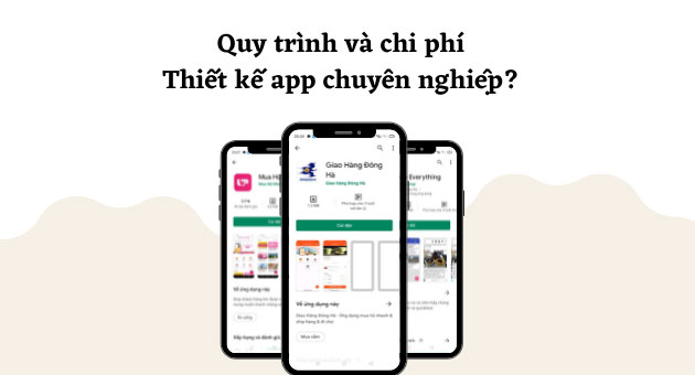 Chi Phí Thiết Kế App Là Bao Nhiêu? 5 Chi phí thiết kế app mobile là bao nhiêu?