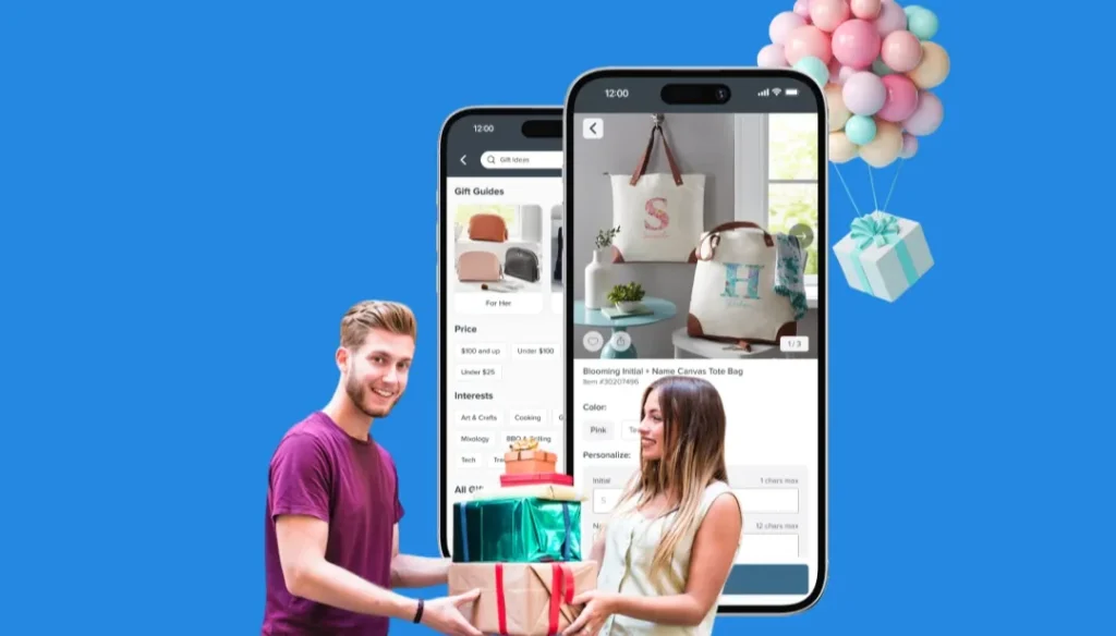 Thống kê thị trường ứng dụng giao quà tặng trực tuyến