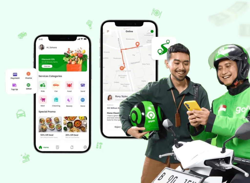 Tính năng bắt buộc của siêu app như gojek