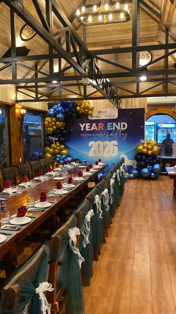 Year end party tại homenest
