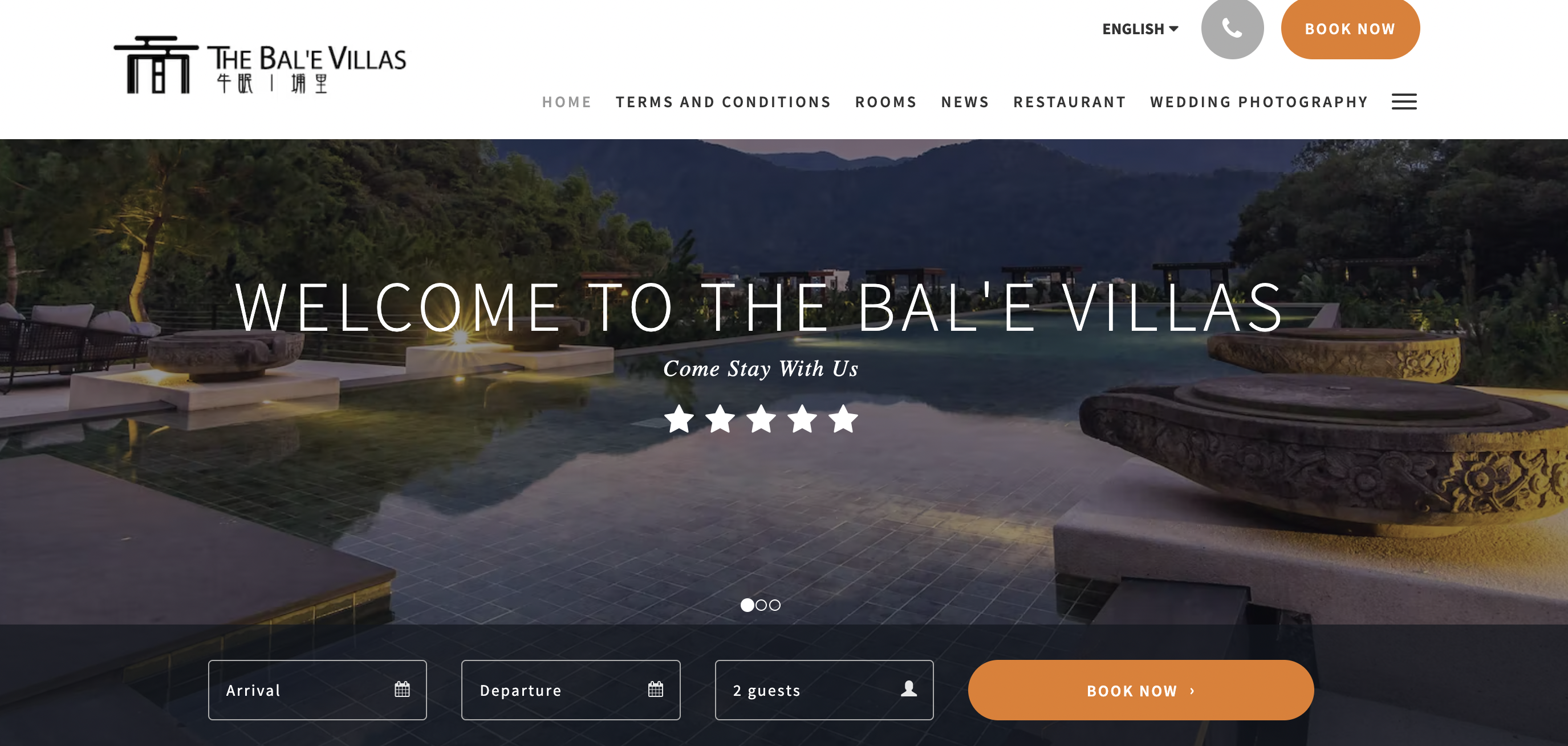 Thiết kế website khách sạn chuyên nghiệp Home Nest 5