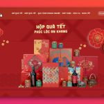 5+ mẫu website Tết, giao diện web bán hàng Tết 2025 ẤN TƯỢNG