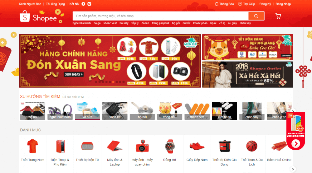 thiết kế website tết 2025