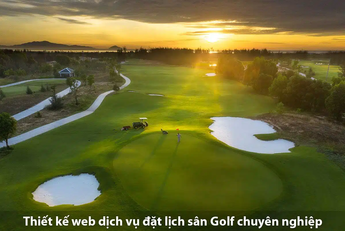 Thiết Kế Website Sân Golf