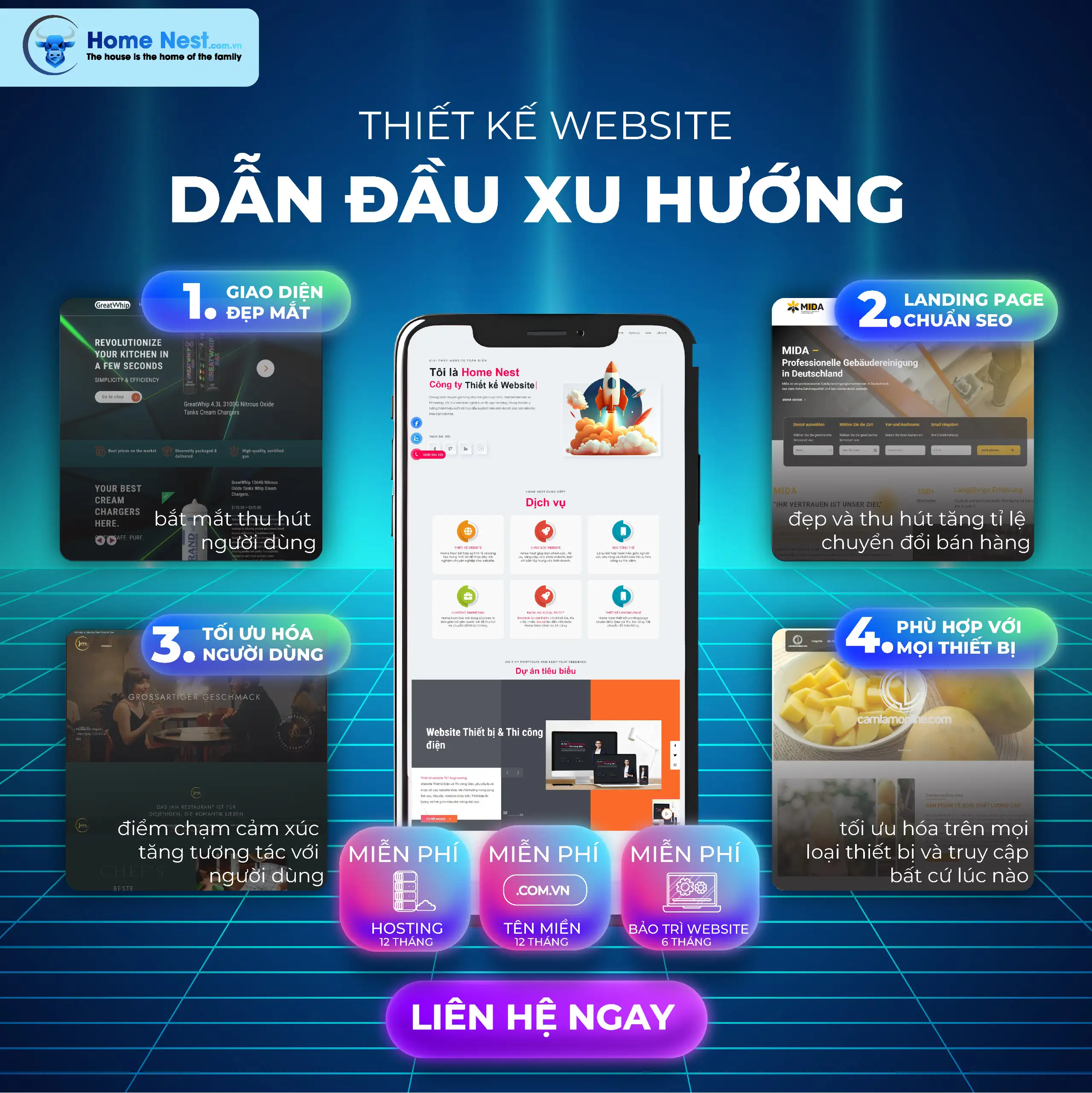 Thiết Kế Website Sân Golf