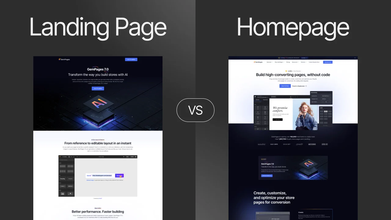 Landing page và website chính: Chọn lựa nào hiệu quả hơn?