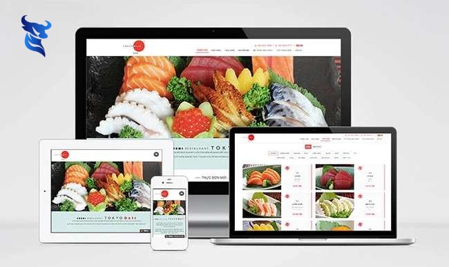 Thiết kế website nhà hàng, ẩm thực chuyên nghiệp và ấn tượng thu hút khách hàng