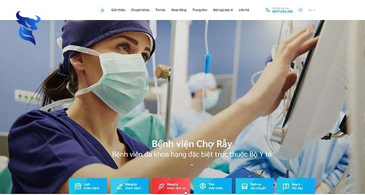 Thiết kế website bệnh viện, phòng khám chuyên nghiệp